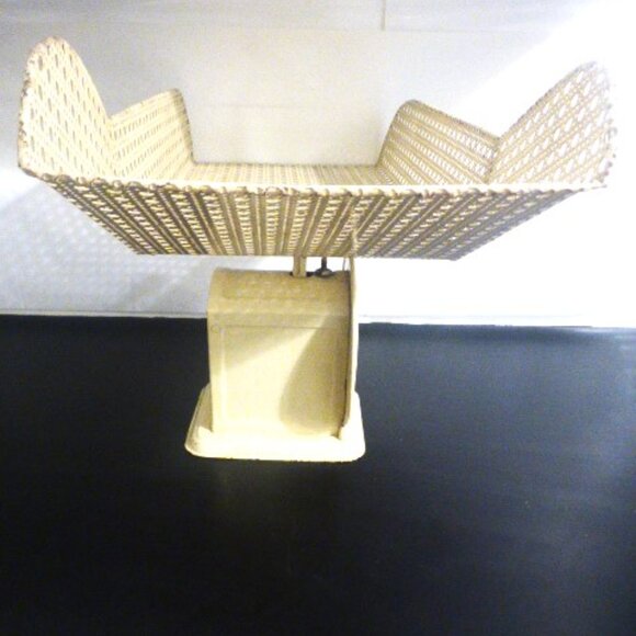 Antique BABY SCALE Doctors Office 20lbs Weight Scale Chatillon New York USA - Picture 7 of 13